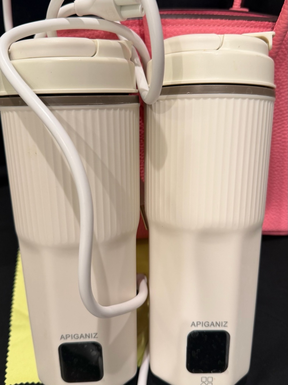 White Portable Electric water heater - Twin Set